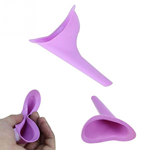 Yukey New Design Women Urinal Outdoor Travel Camping Portable Female Urinal Soft Silicone Urination Device Stand Up & Pee - Thumbnail 5