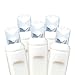 Novelty Lights 8.5FT 20 LED Christmas Lights, Twinkly String Lights Outdoor Curtain Wreath Craft Bottle Set With Non-Connectable Feature, Light Decor (Pure White)
