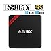 Android TV Box, NEXBOX A95X Amlogic S905X Quad Core 2GB RAM 16GB ROM Support H.265 WiFi HDMI 60FPS 4K Player