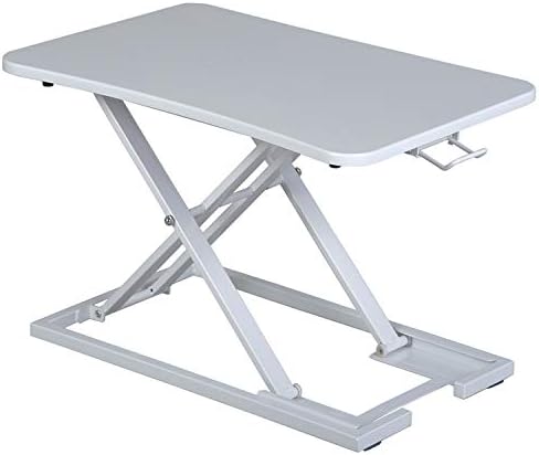Large Laptop Table,Standing Desk Converter,Height Adjustable Sit Stand Desk,Stand Up Desk,Lightweight Ergonomic Desktop Monitor Laptop Riser Platform,Office Workstation,Lift Height From 6cm to 40cm