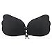 MEINAIER Women's Self Adhesive Bra For Backless Dress,Reusable Silicone Push Up Invisible Strapless Bras With Drawstring