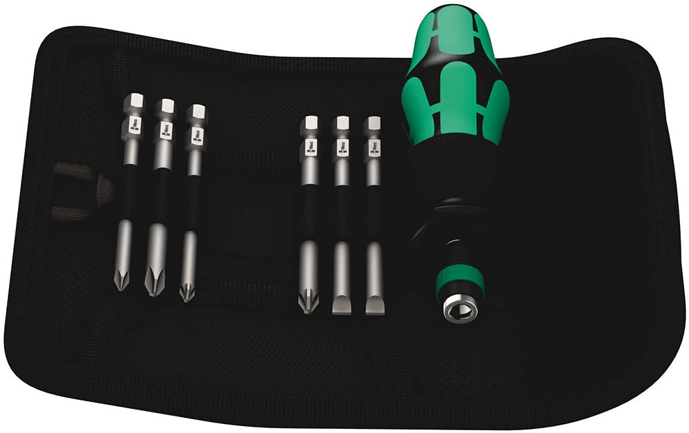 Kraftform Kompakt 40 Screwdriver Bit Holding Set, 7 Piece
