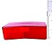 XINHOME 6 Compartment Pill Box Holds Up to 200 Tablets Gasketed & Waterproof (Red)