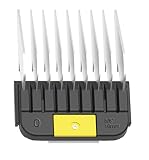 Wahl Professional Animal Stainless Steel Attachment Guide Comb for Wahl Detachable Blade Pet, Dog, Cat, and Horse Clippers #0, 5/8-Inch Cut Length (#3375-100)