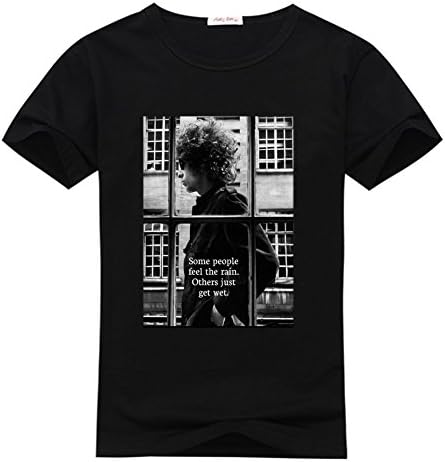 LLtshirt - Bob Dylan Tee-shirt, Men's Gildan T-shirts (Large)