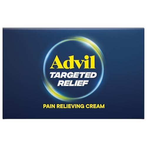 ADVIL TARGETED RELIEF PAIN RELIEVING CREAM, UP TO 8 HOURS OF POWERFUL RELIEF OF MINOR ARTHRITIS PAIN, JOINT PAIN, LOWER BACK PAIN AND MUSCLE PAIN – 4 OZ