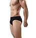 COSOMALL Men's Breathable Bikini Briefs Cotton Underwear Assorted Colors (5 Pack) (M, Assorted)