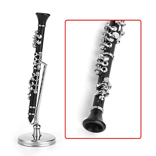 Saxophone Model-Miniature Saxophone Replica Model Display Musical Instrument Ornaments Decoration Gift for Home Office - Thumbnail 5