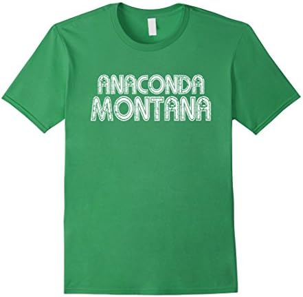 Men's Vintage Anaconda Montana T-shirt Small Town Montana Tee XL Grass