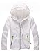 L-Asher Lasher Womens Lightweight Windbreaker UV Protect Coat Hooded Zip Up Sport Jacket