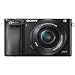Sony Alpha a6000 Mirrorless Camera with 16-50mm Lens Black with Soft Bag, Additional Battery, 64GB Memory Card, Card Reader, Plus Essential Accessoriesthumb 3