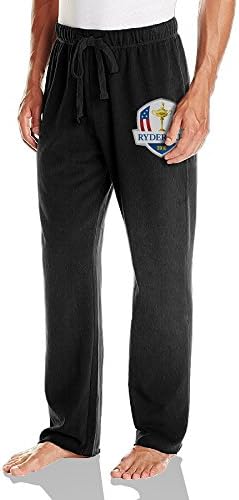 HROSE Ryder Cup Men's Activewear Long Sweatpant - Black Medium