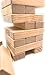 Oojami Giant Timbers Tower: Classic Outdoor Family Fun Stacking Game, 2 Feet Tall and can Grow to Over 5 Feet While Playing