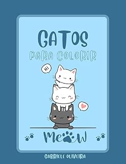 Livro Gatos: para Colorir