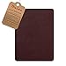 Leather Couch Patch, Genuine Faux Leather Repair Patch, Peel and Stick for Sofas, car Seats, Hand Bags,Furniture, Jackets, Large Size 8-inch x 11-inch (red)