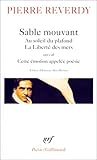 Image de Sable Mouvant Au Soleil Du (Poesie/Gallimard) (French Edition)