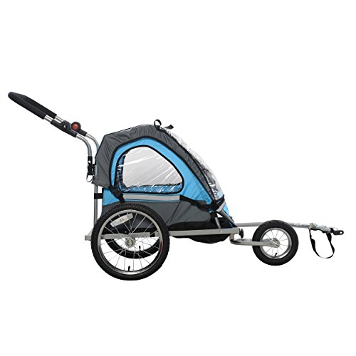 Cycle Force C12 Single Child 2-In-1 Bicycle Trailer & Jogger