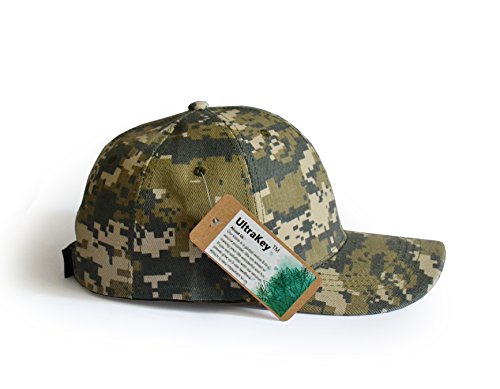 UltraKey Baseballkappen, Militär-Camouflage-Kappen, Schirmmützen, können für Outdoor-Aktivitäten wie Angeln, Camping und… – Bild 5