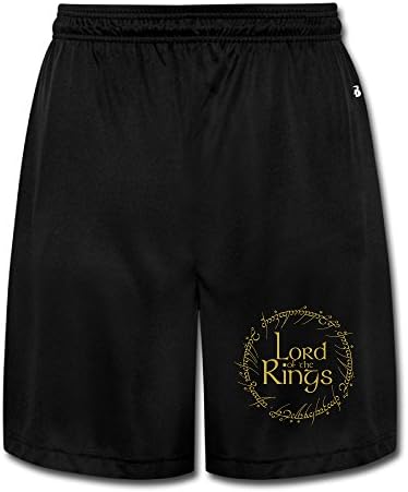 Men's Casual The Lord Of The Rings Film Logo Short Pant