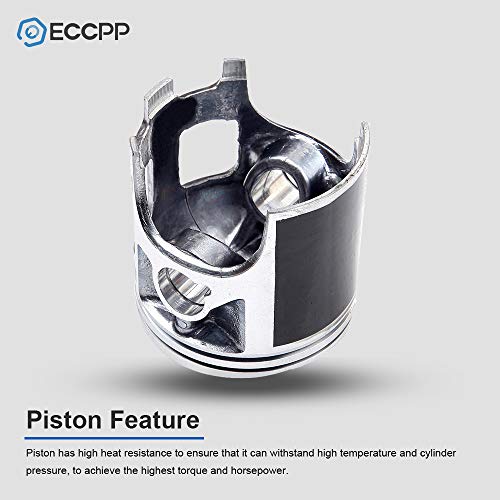 image for ECCPP New Cylinder Piston Ring Gasket for 1988-2006 Yamaha Blaster 200