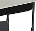 Safco AlphaBetter Stand-Up Student Desk with Book Box, Features a Swinging Pendulum Footrest Bar & a 28” W x 20” D Durable Desktop, Adjustable Height, Black