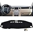 xiangfa Dash Carpet Compatible with Land Rover LR3 LR4 Range Rover Sport Dashmat Dash Mat Pad Dashboard Cover