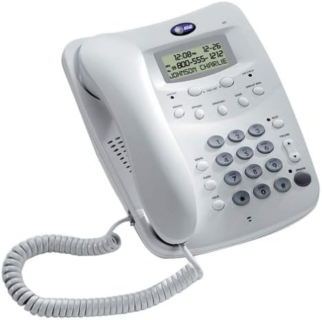 AT&T 958 Corded Speakerphone with Caller ID (White)