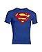 Under Armour Alter Ego Compression Short Sleeve Superman Royal/Red Small