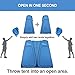 WolfWise 2 Room Pop Up Shower Privacy Tent Dressing Room Sun Shelter for Outdoor Camp Toilet Camping Biking Fishing
