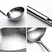 DESLON 304 Stainless Steel Cooking Spoon for Wok with Hollow Handle Heat Resistant-13.5 Inch