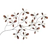 Mirrored Floral Petals Wall Decor