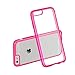 LUVVITT [ClearView] Hybrid Scratch Resistant Back Cover with Shock Absorbing Bumper designed for Apple iPhone 6/6s (4.7) - Neon Pink