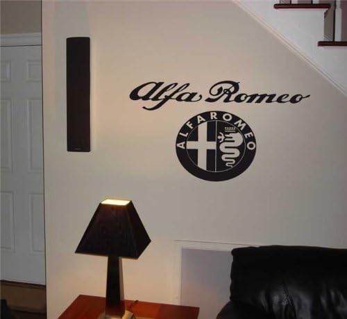 Alfa Romeo Logo Car Dealership Garage Wall Art Decal Sticker 02