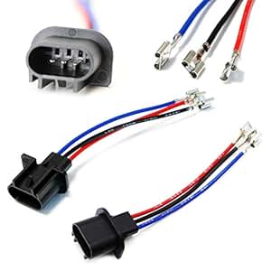 Amazon.com: iJDMTOY (2) H13/9008 to 9007/9004 or 9003/H4 ... 9007 led bulb wiring diagram 