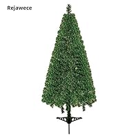 Rejawece Artificial Christmas Tree, Unlit, Premium Hinged Spruce | Easy to Assemble with Sturdy Plastic Stand | Space Saving Solution for Small Spaces, Holiday Decorations for Home & Office | 3.6 Feet