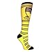 Harry Potter Hufflepuff Knee High Socks (Hufflepuff Yellow) (Size:9-11 Shoe Size:5-10)