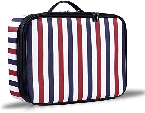 Scissors Holster Hairdressing Tools Bag Stripe Barber Tool Case Hairdresser Carrying Tool Case Organizer for Clippers Shears and Supplies, Travel Display and Storage Attache Vestil Case