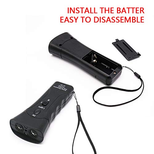 OYEFLY Handheld Dog Repellent & Trainer, Ultrasonic Infrared Dog