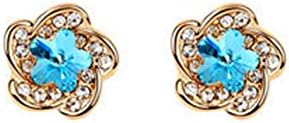 KaiSasi Womens Lovely Plum Drunk Fashion Jewelry Earrings Temperament(C3)