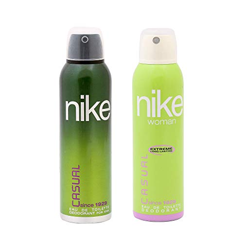 Nike Casual Deodorant Duo Set, 200 Ml (Pack of 2) Nike Casual Deodorant Duo Set, 200 Ml (Pack of 2)