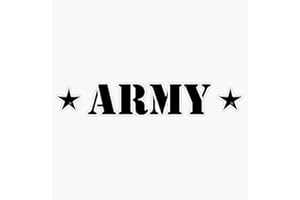 HOF Trading Army Vinyl Sticker Waterproof Decal Laptop Wall Window Bumper Sticker 5"