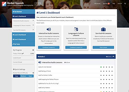 image for Learn Spanish - Rocket Spanish Level 1, 2 & 3 Bundle. The best value S