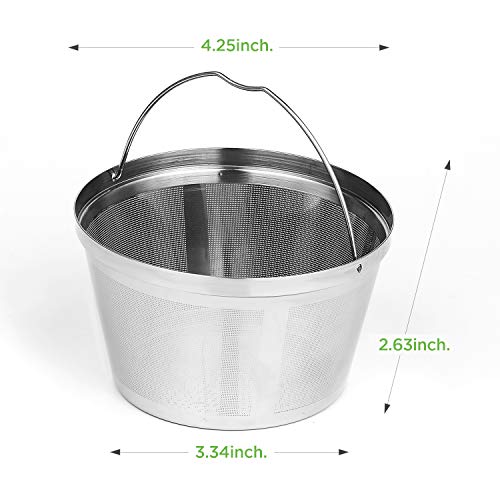 Reusable Coffee Filters 812 Cup Permanent Coffee Filters Basket