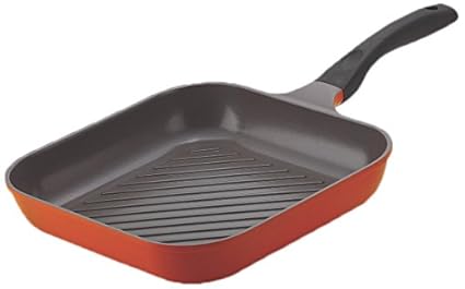 Alda Die Cast Premium Ceramic Coating Grill Pan Induction Friendly Cookware, 28cm