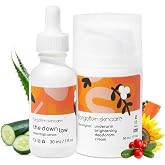 Forgotten Skincare Underarm Cream &amp; Down Low Inner Thigh Serum Bundle | Brightening Cream &amp; Serum Duo, Underarm Hyperpigmentation &amp; Inner Thigh Dark Spots, Vitamin C &amp; Licorice Root