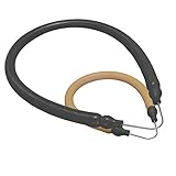 1/2in(13mm) Speargun Band with Stainless Steel V Wishbone and Black or Amber Primeline Rubber (Select Length and Color)