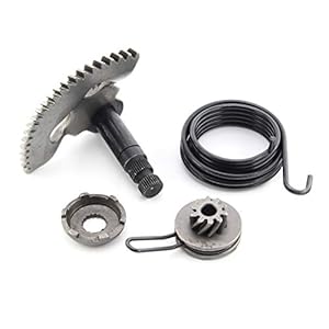 Kickstarter Rondzel, meenemer, veerreparatieset voor Minareli, China 2T motoren (50 ccm)