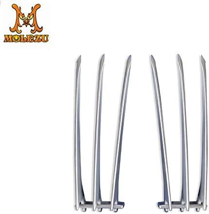 UNIKbrush HalloweenX-Men Claw Dagger New Wolverine Claws Safe Foam Round Edge Cospaly Costume Props