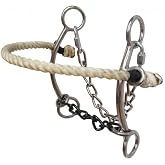 Showman Stainless Steel Combo Hackamore w/Chain Mouth