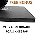 Ab Wheel - Ab Roller for Core Training - Ab Exercise Machine for Intense Abdominal Workout - The Perfect Home Gym Fitness Equipment - Includes Workout & Nutrition Guide and Comfortable Knee Pad